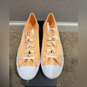 “New” Converse CHEEK CORAL Canvas Sneakers size7